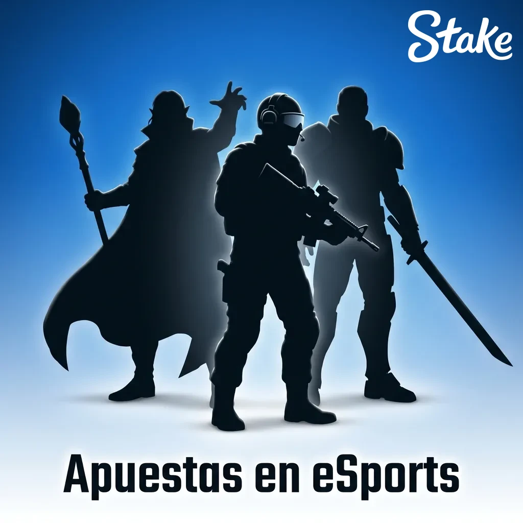 Stake eSports betting interface showing Dota 2, CS2, League of Legends tournaments with live odds and streaming options